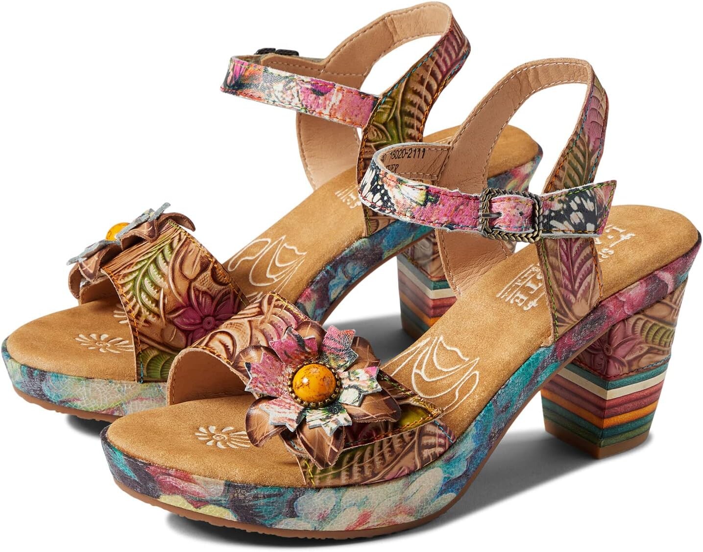 

Босоножки Leilanie L'Artiste by Spring Step, цвет Tan Multi