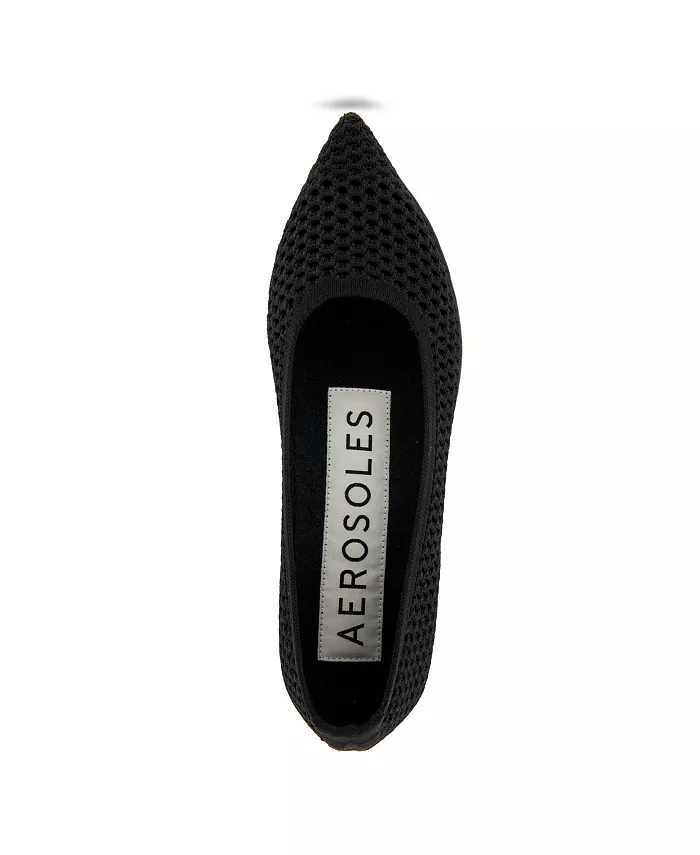 Женские балетки Danielle с острым носом Aerosoles, черный — фото 4