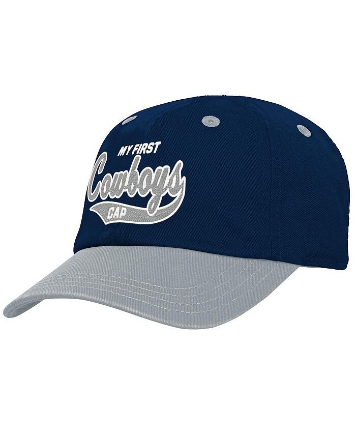 

Гибкая кепка с напуском для новорожденных Dallas Cowboys Outerstuff, синий