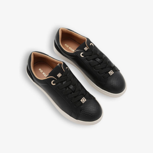Низкие кроссовки из искусственной кожи с логотипом Eliza Kg Kurt Geiger, черный — фото 2