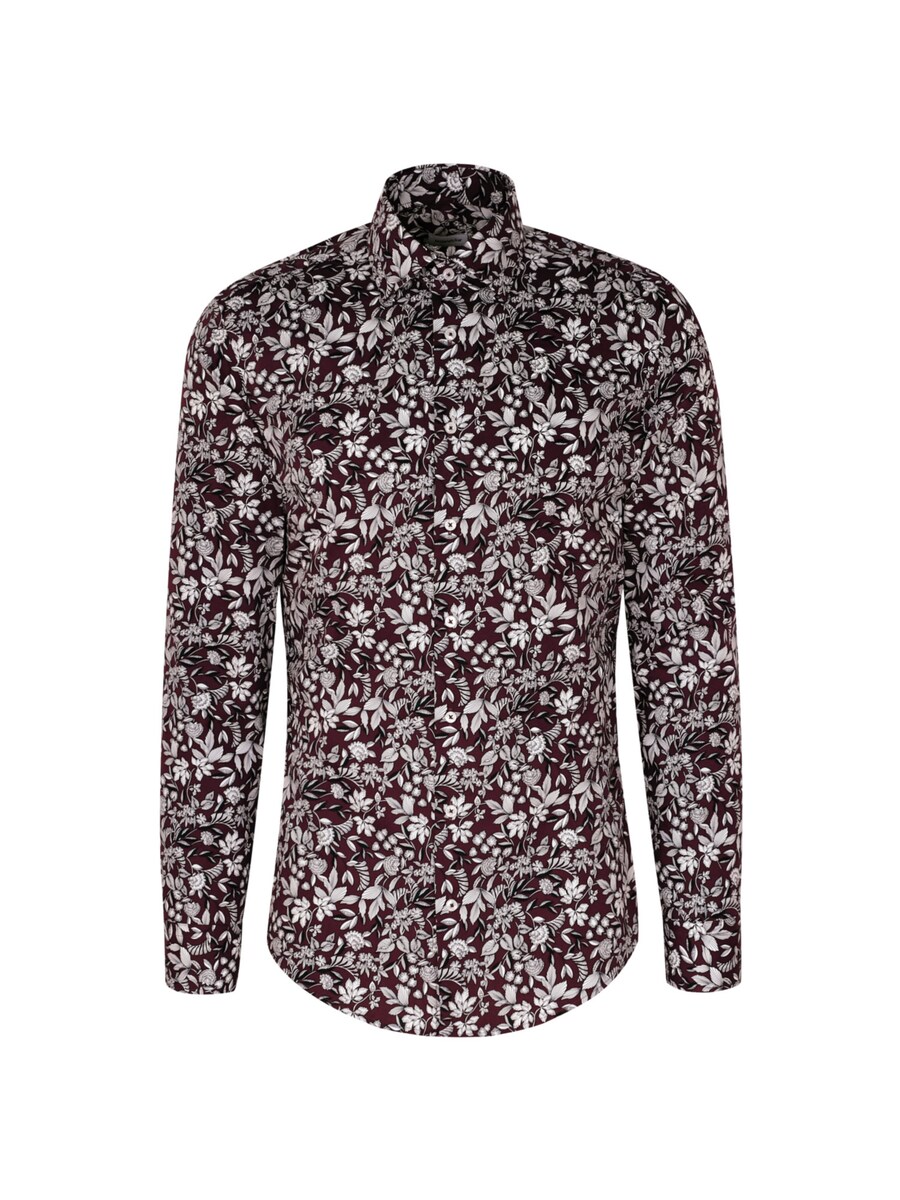 

Рубашка Slim Fit на пуговицах SEIDENSTICKER, цвет Cyclamen