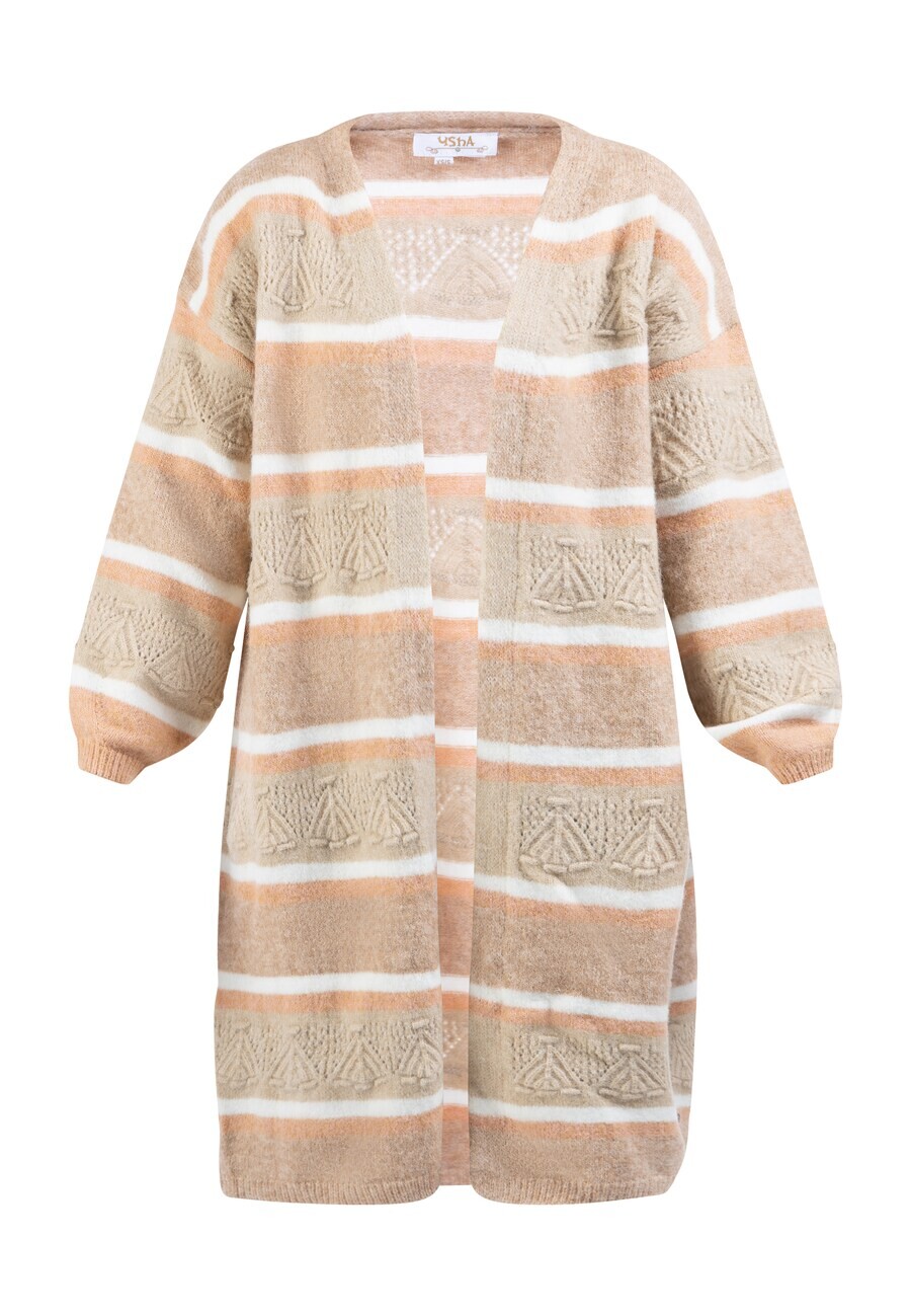 

Кардиган usha FESTIVAL Knit Cardigan, бежевый/кэмел