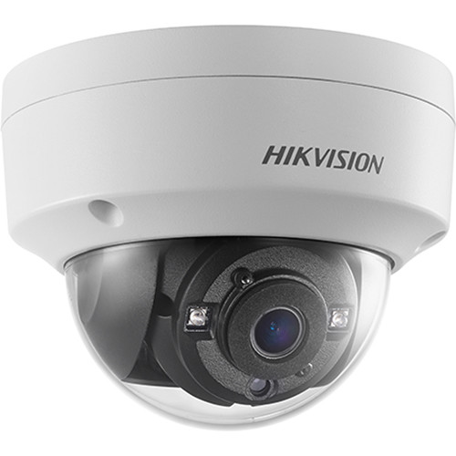 

Hikvision TurboHD DS-2CE57D3T-VPITF 2-мегапиксельная уличная аналоговая HD купольная камера с ночным видением и объективом 2,8 мм (белая)