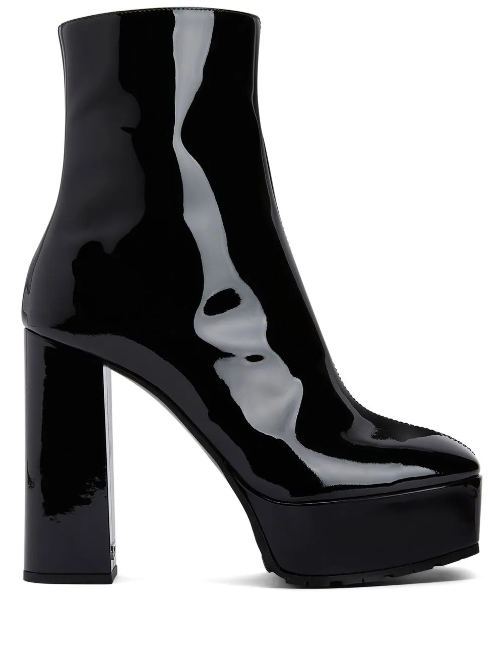 Ботильоны Morgana 120 на платформе Giuseppe Zanotti, черный