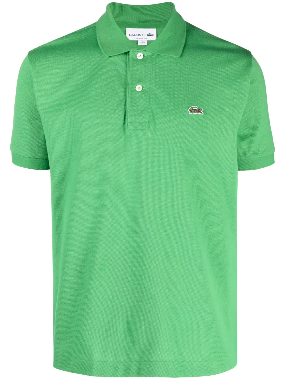

Рубашка поло с нашивкой-логотипом Lacoste, зеленый