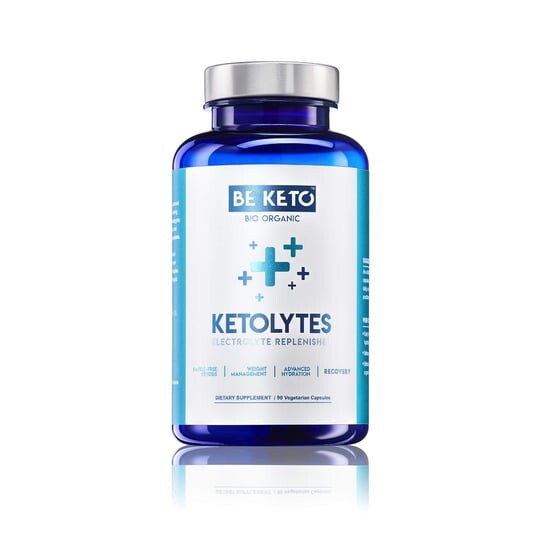 

BeKeto, Keto Electrolytes Кетолиты, 90 капсул.