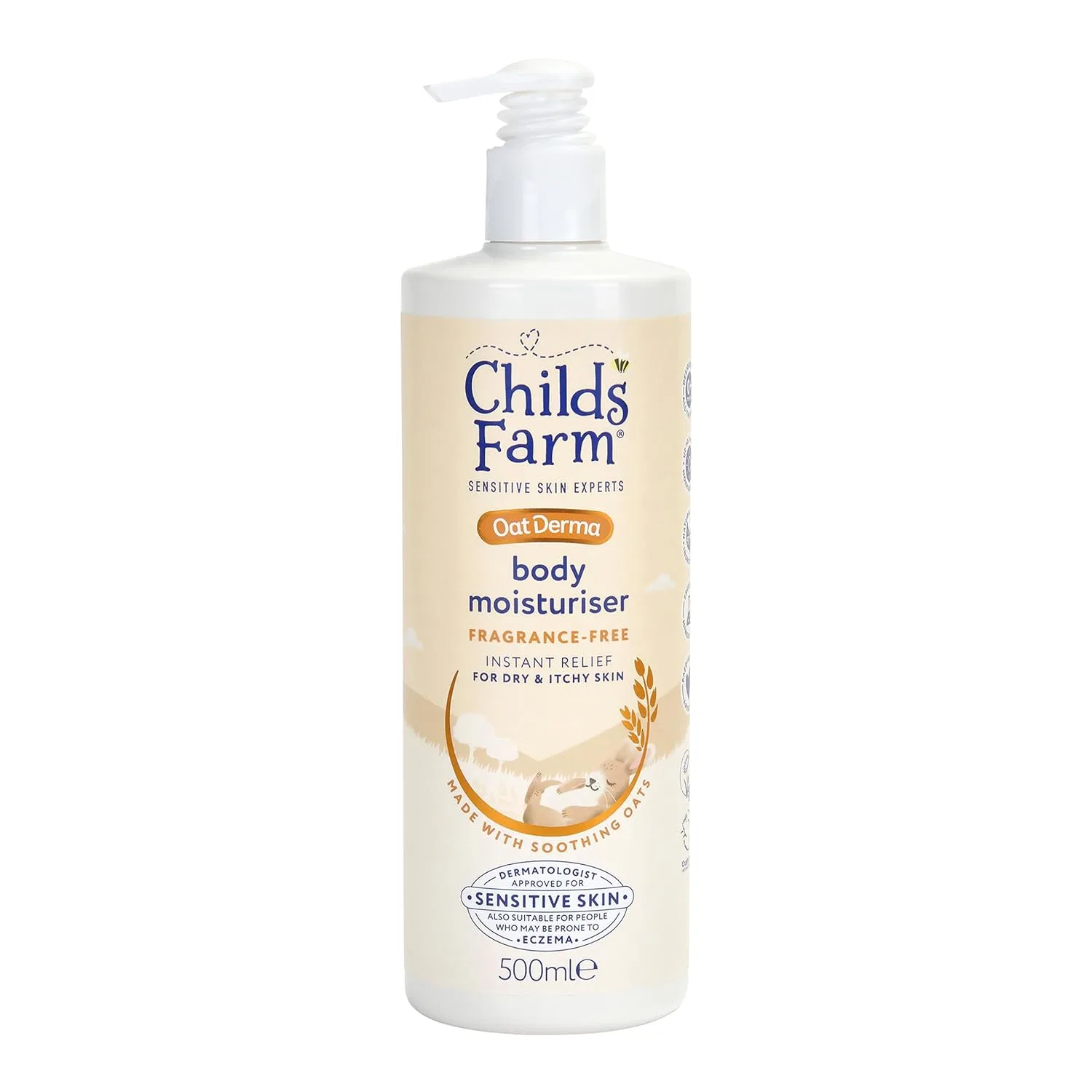 Увлажняющий лосьон для тела Childs Farm OatDerma без отдушек Childs Farm