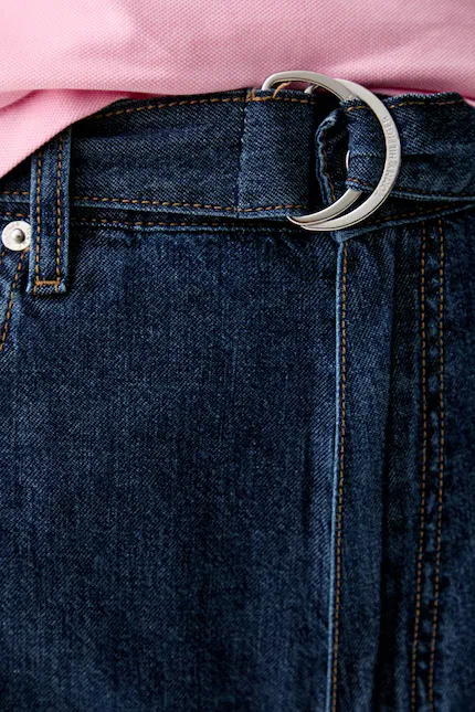 Джинсы свободные balloon Tommy Hilfiger, синий — фото 4