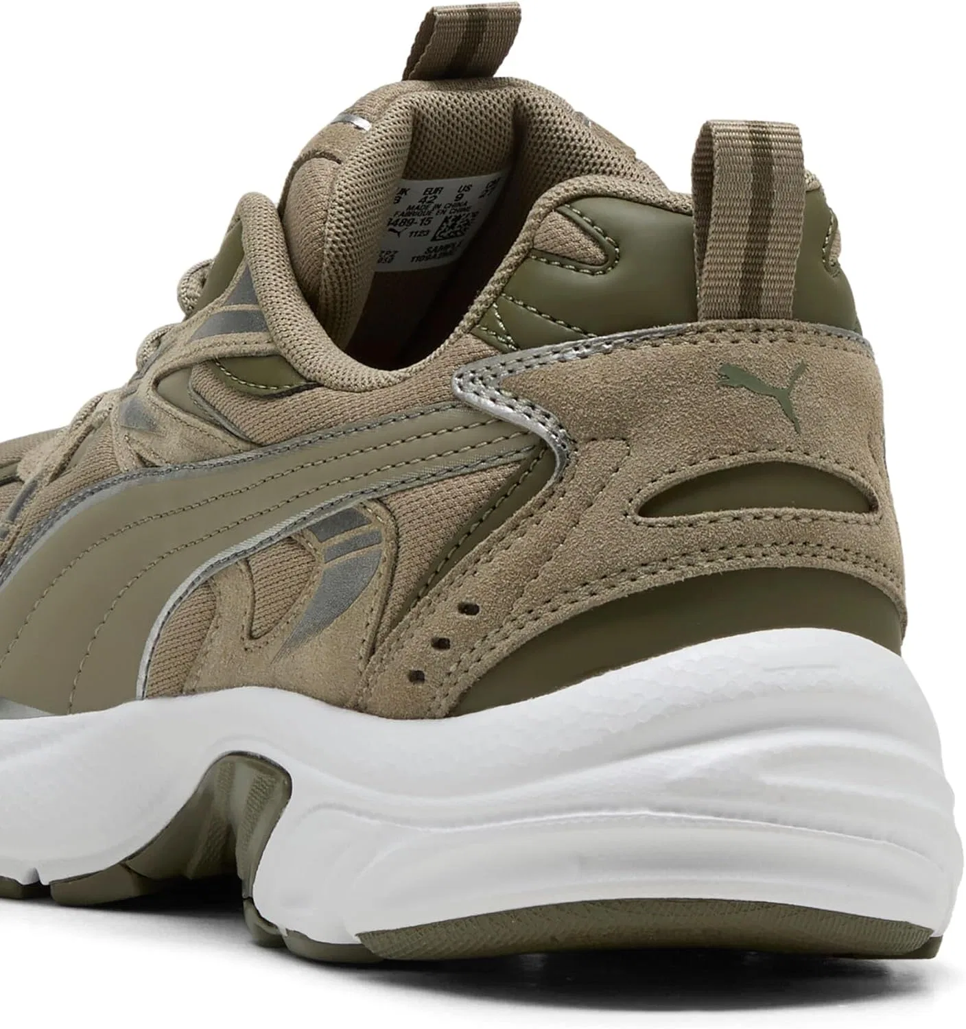Кроссовки PUMA Milenio Tech для взрослых, Velvet Moss Puma Aged Silver — фото 2