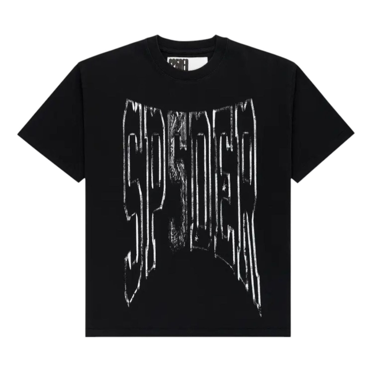 

Футболка Sp5der Diffused Collegiate T-Shirt 'Black'