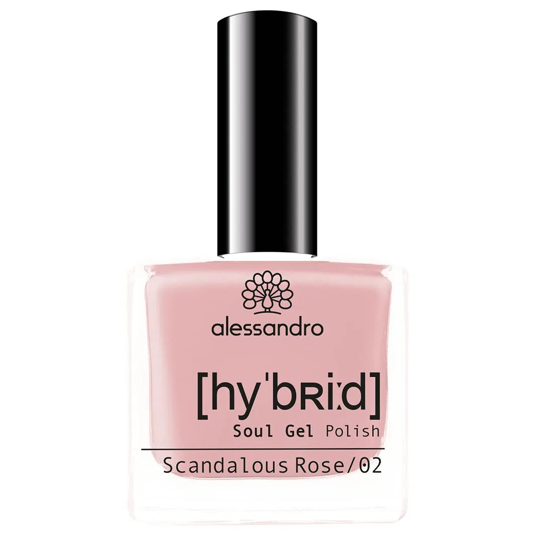 Гибридный лак «Rococo Garden Scandalous Rose» от alessandro Alessandro, Scandalous Rose