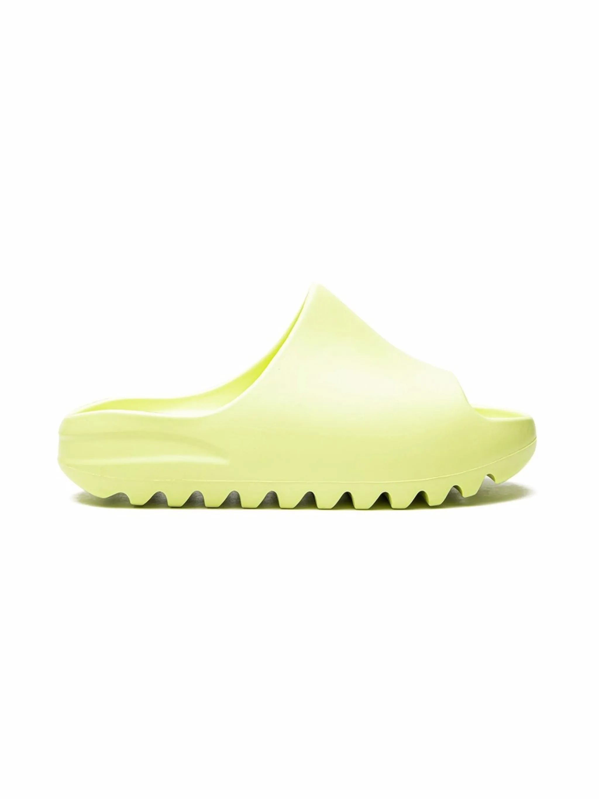 Шлепанцы Glow Adidas Yeezy Kids, желтый — фото 2