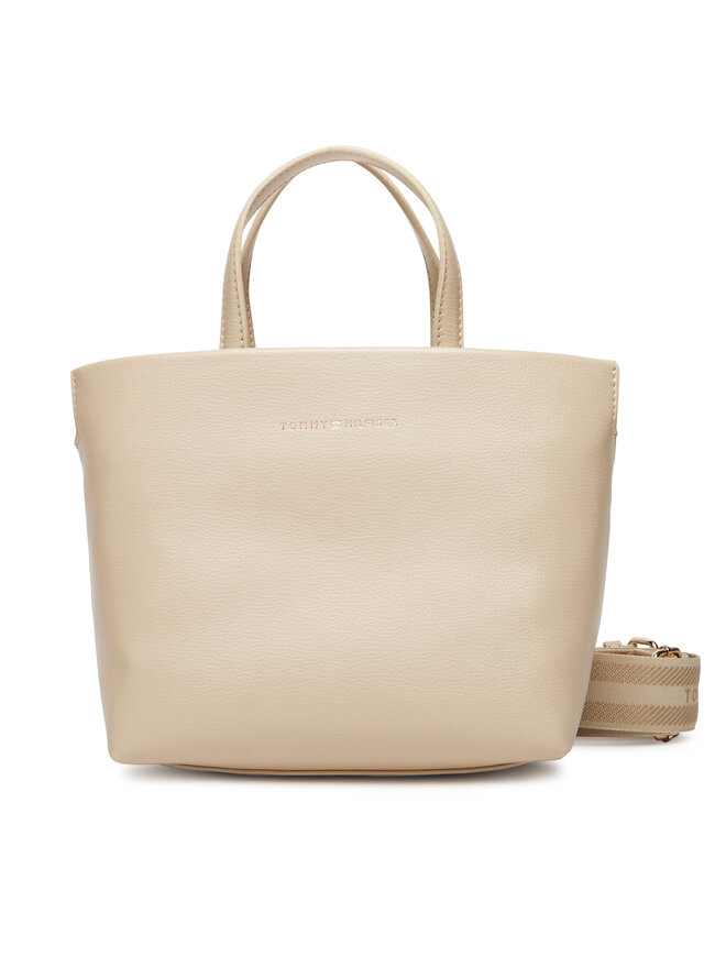 

Сумка Tommy Hilfiger Th Logotape Mini Tote AW0AW17694 Beige