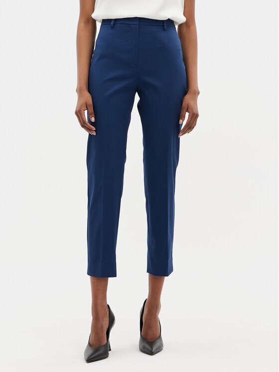 

Тканевые брюки стандартного кроя Weekend Max Mara, синий