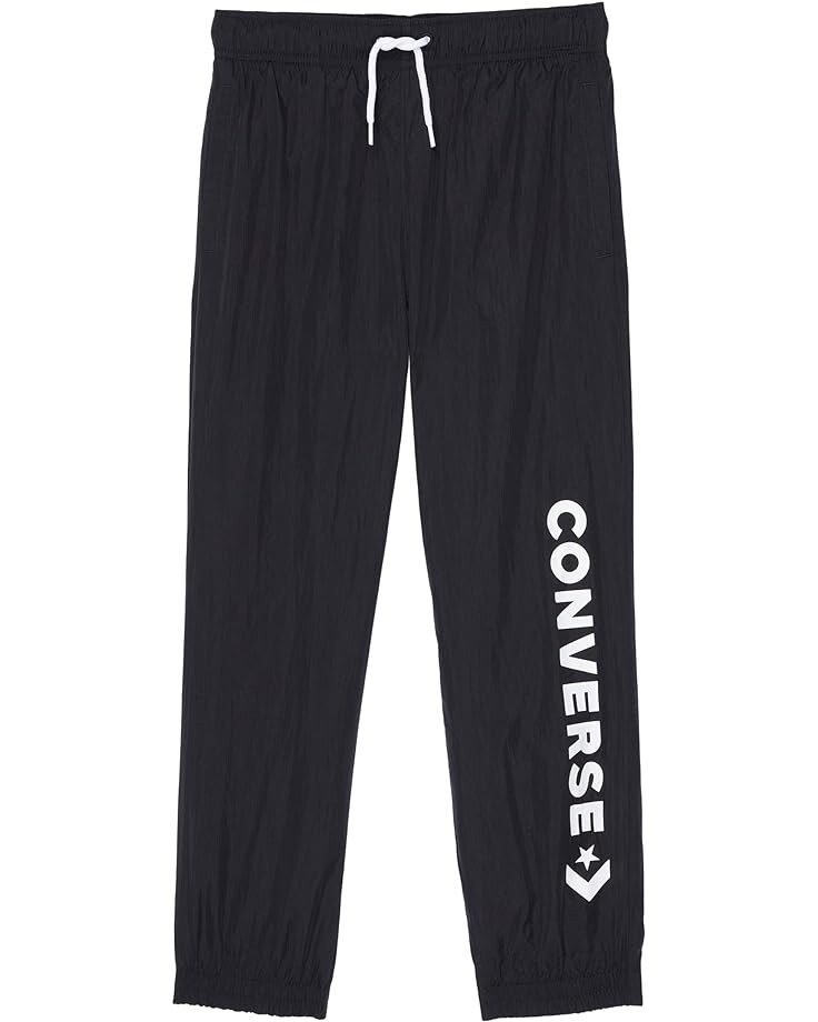 

Брюки Converse Wordmark Woven Pants, черный