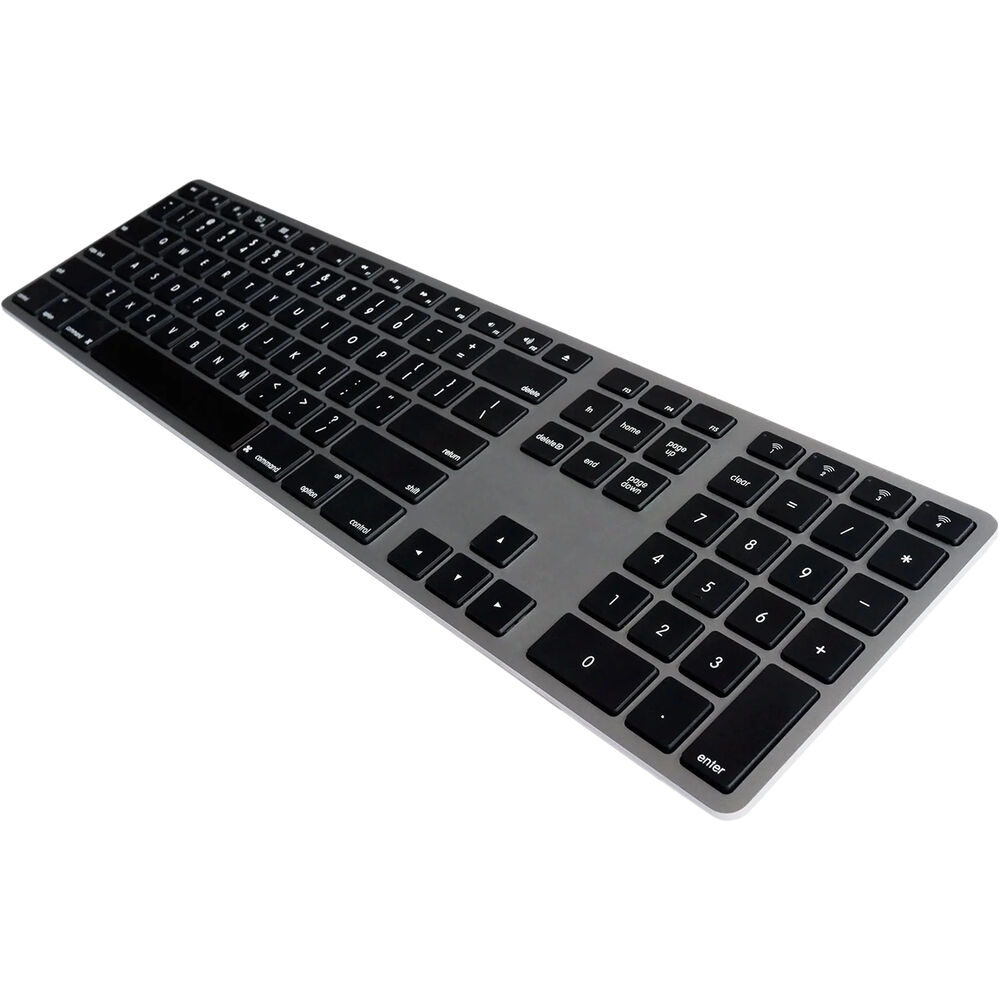 

Беспроводная алюминиевая клавиатура Matias USB-C для Mac (серый космос)