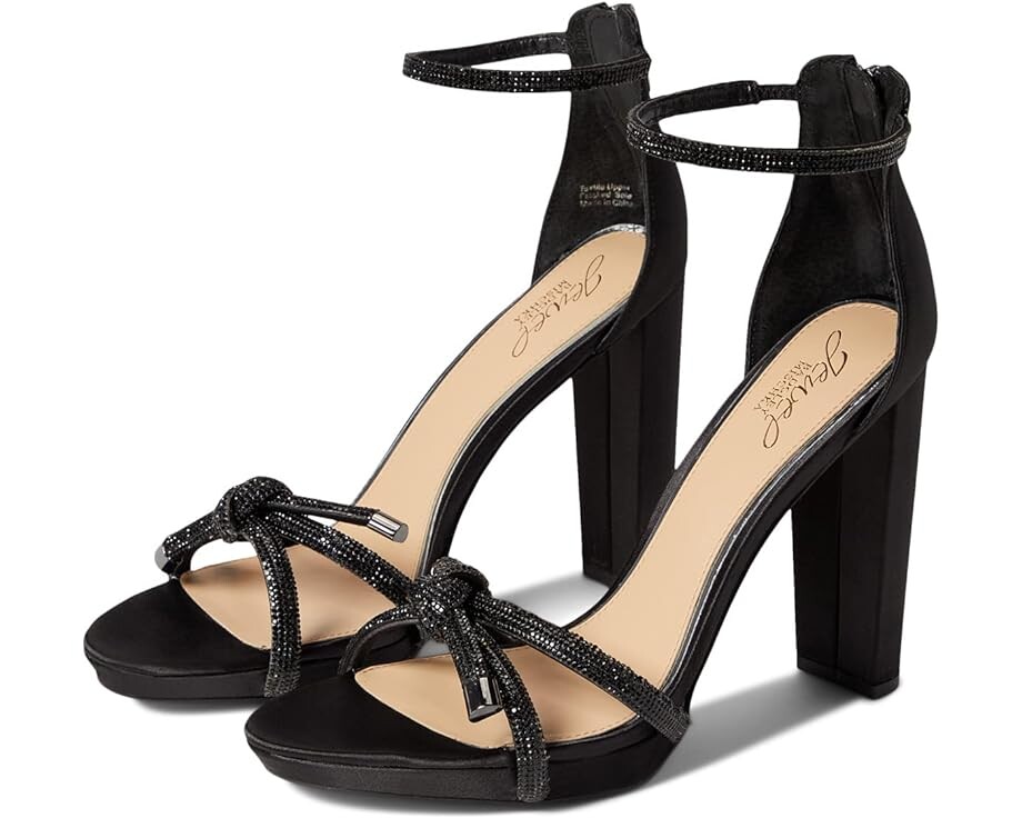 

Туфли Jewel Badgley Mischka Lexie, цвет Black Satin