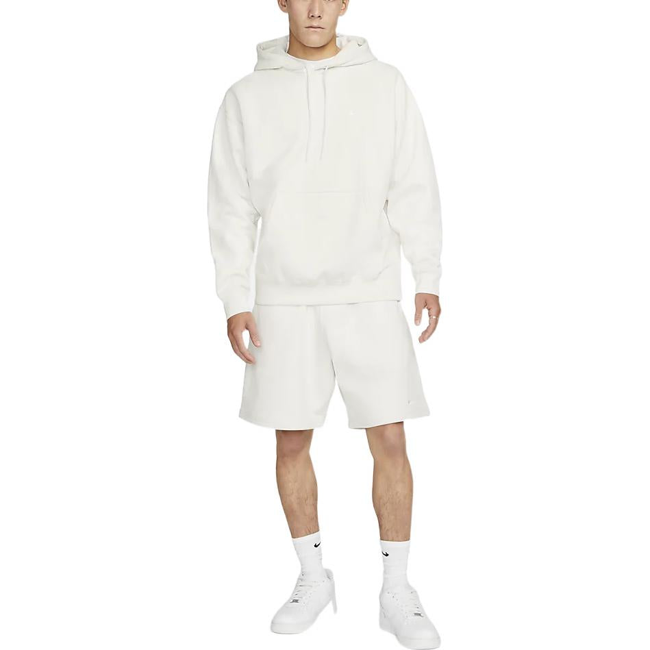 Шорты Nike Solid Color Logo Straight Loose Casual Shorts Unisex White DV3056-030, белый — фото 2