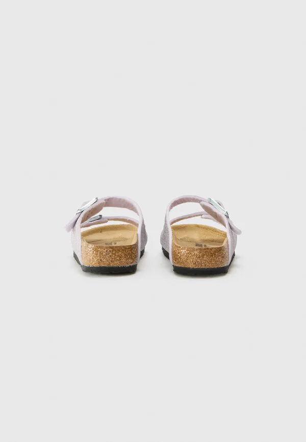 Сандалии унисекс arizona Birkenstock, Shiny Glitter Purple — фото 3
