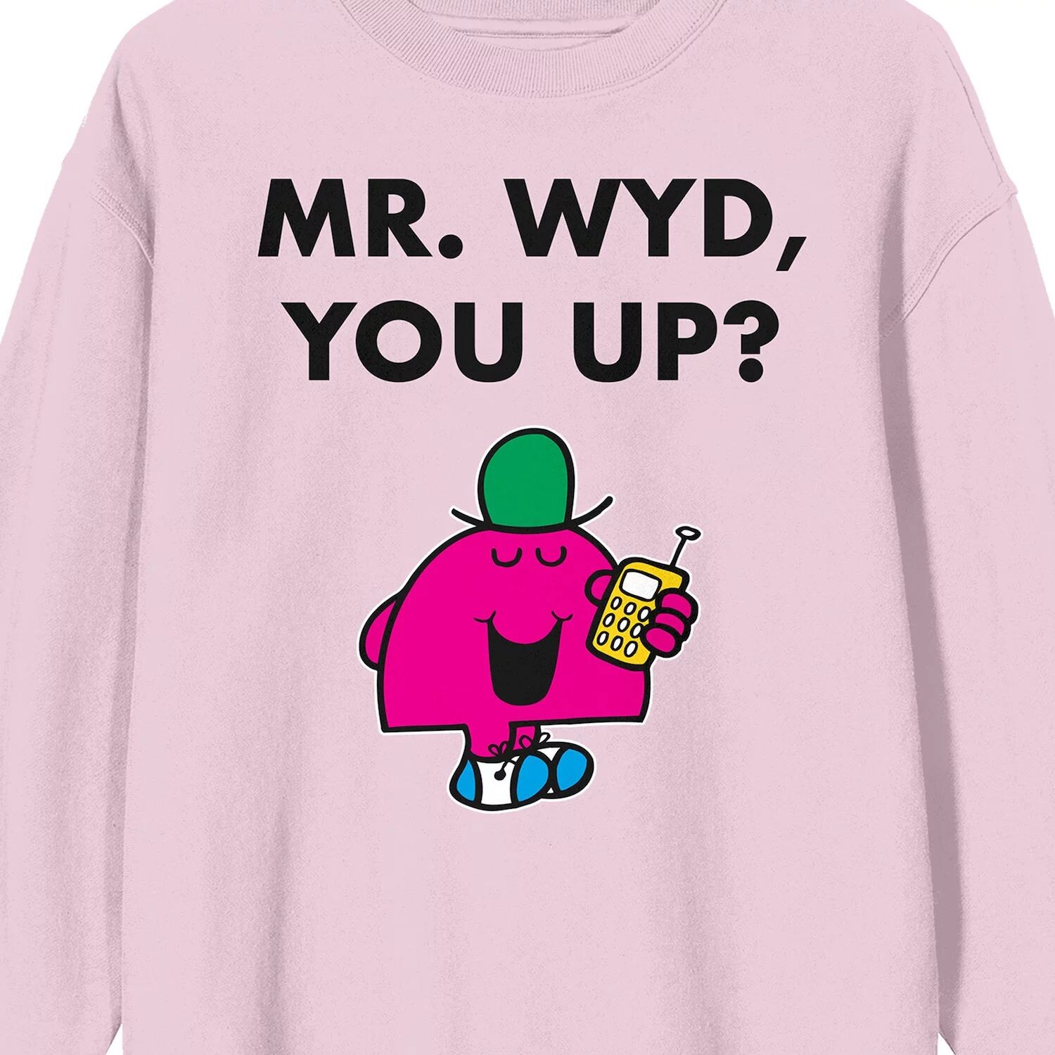 

Мужская футболка с рисунком Mr. Men And Little Miss WYD You Up Meme Licensed Character