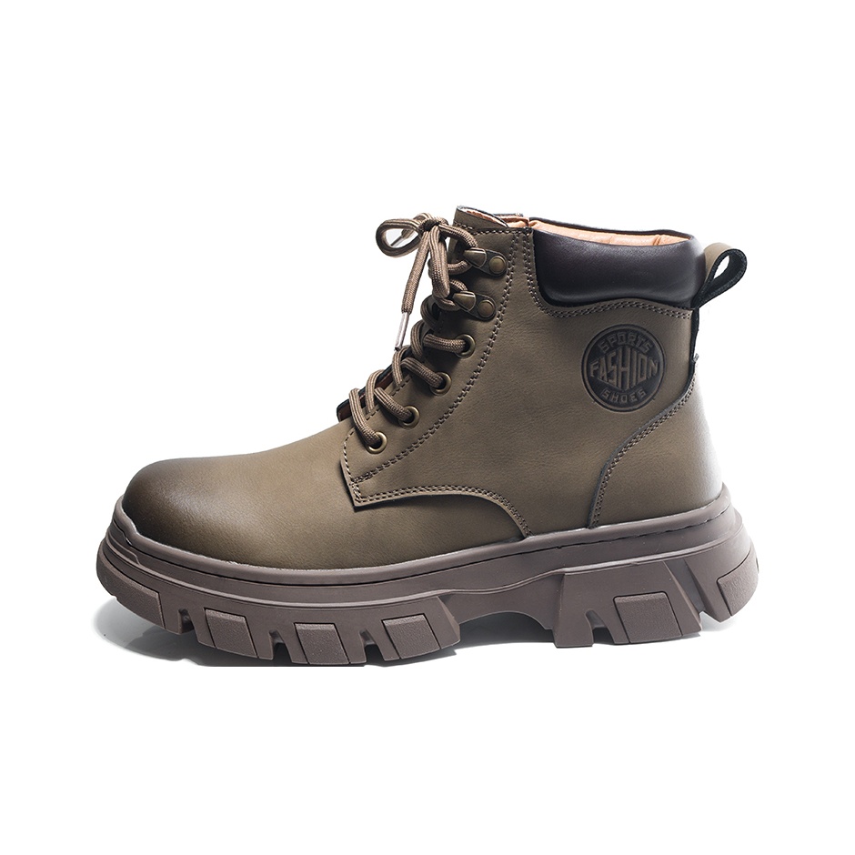 

YUZHAOLIN Серые короткие мартинсы мужские, цвет Gray