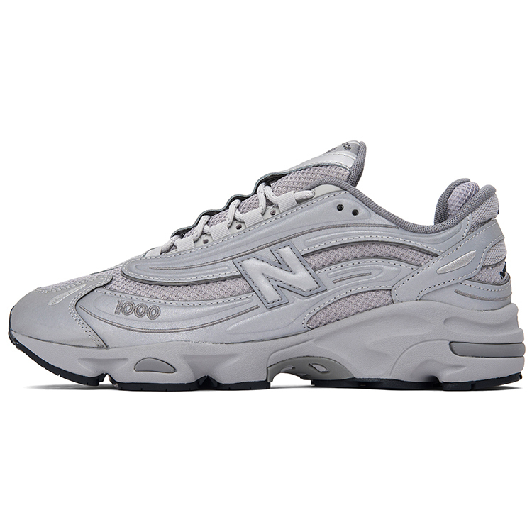 

1000 "Silver Reflective" New Balance, серый серебристый