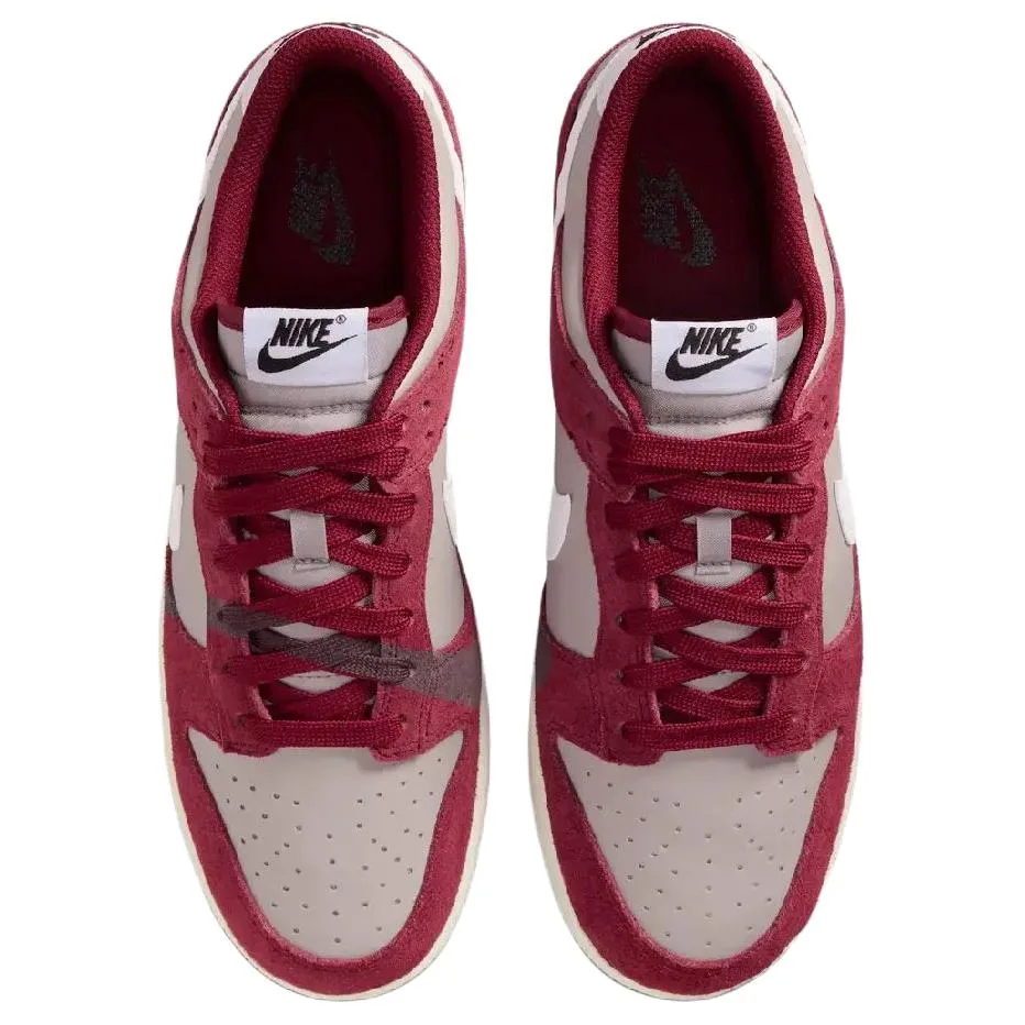Nike Кроссовки Dunk Low top Skateboard мужские красные белые — фото 4