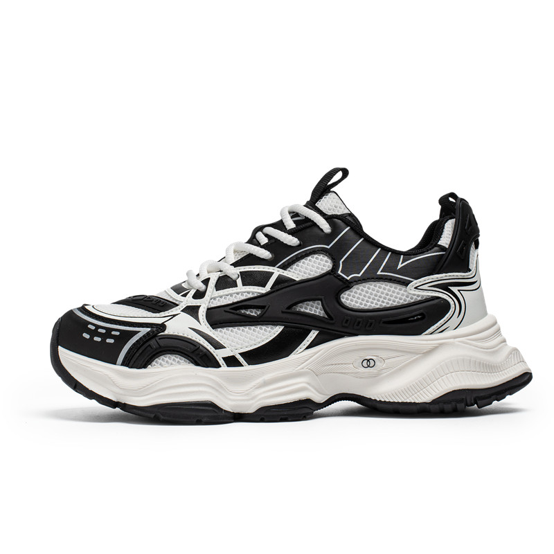 

Кроссовки Cushioning Abrasion Resistant Breathable Slip Resistant Low top Kids Lifestyle Shoes Teenagers Peter pan, черный/белый