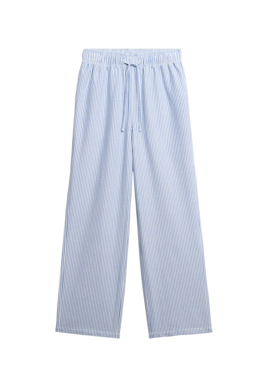 

Брюки свободного кроя Superdry, небесно-голубой