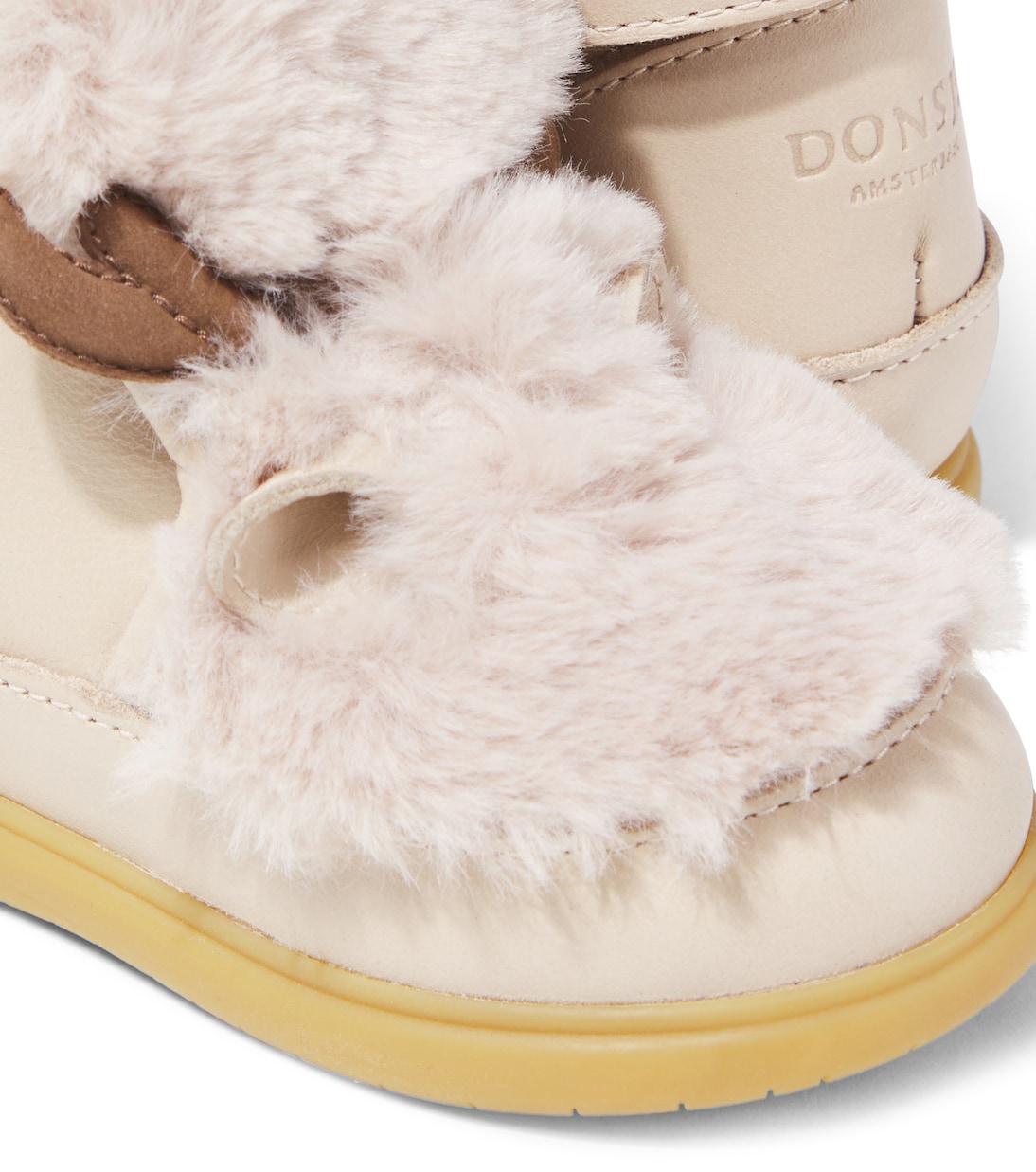 Ботинки Baby Reindeer с отделкой из искусственной овчины Donsje, Light Beige Soft — фото 4