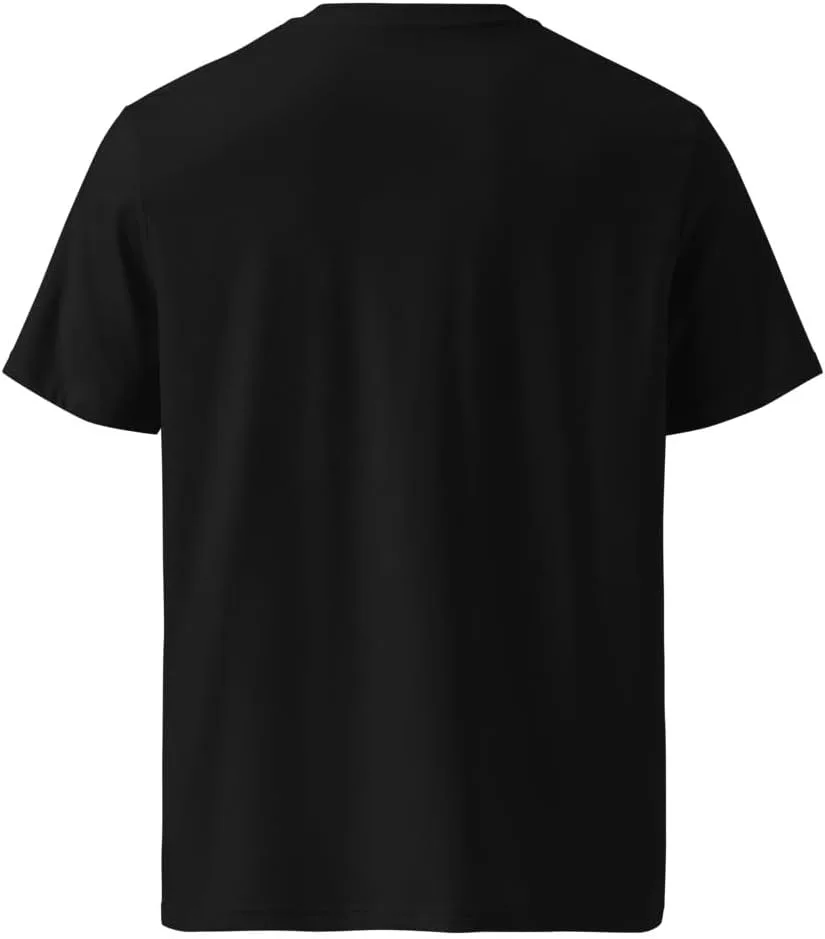 Органическая футболка Unisex с ребристым воротником