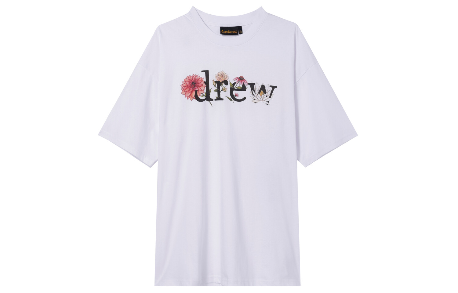 

Футболка с логотипом Letter Series для мужчин Drew House, белый