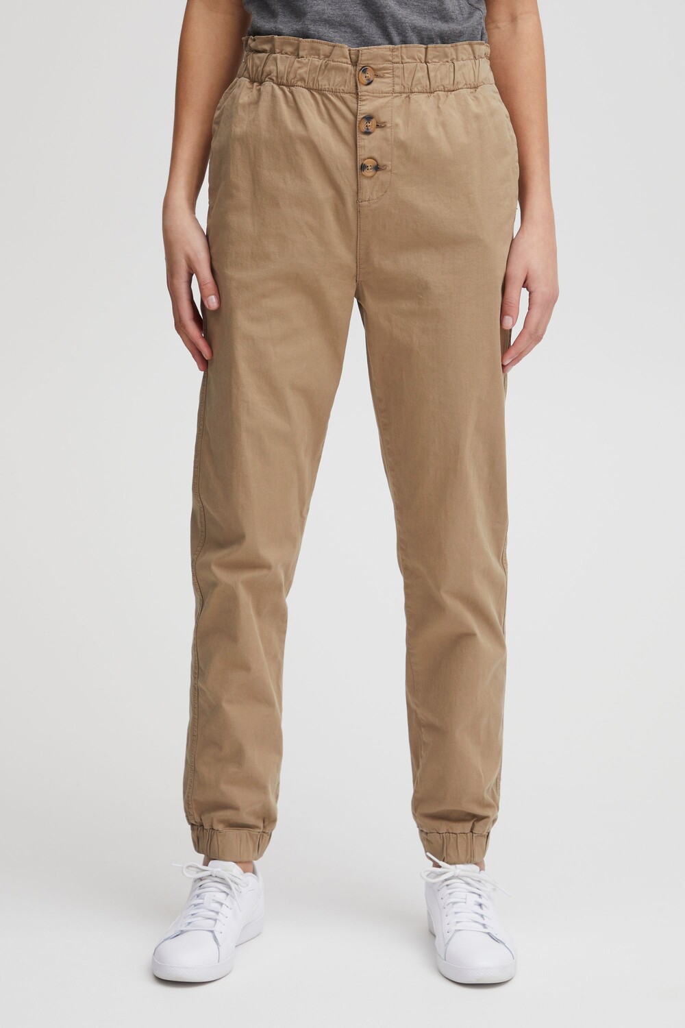 

Брюки Oxmo Stoffhose, коричневый