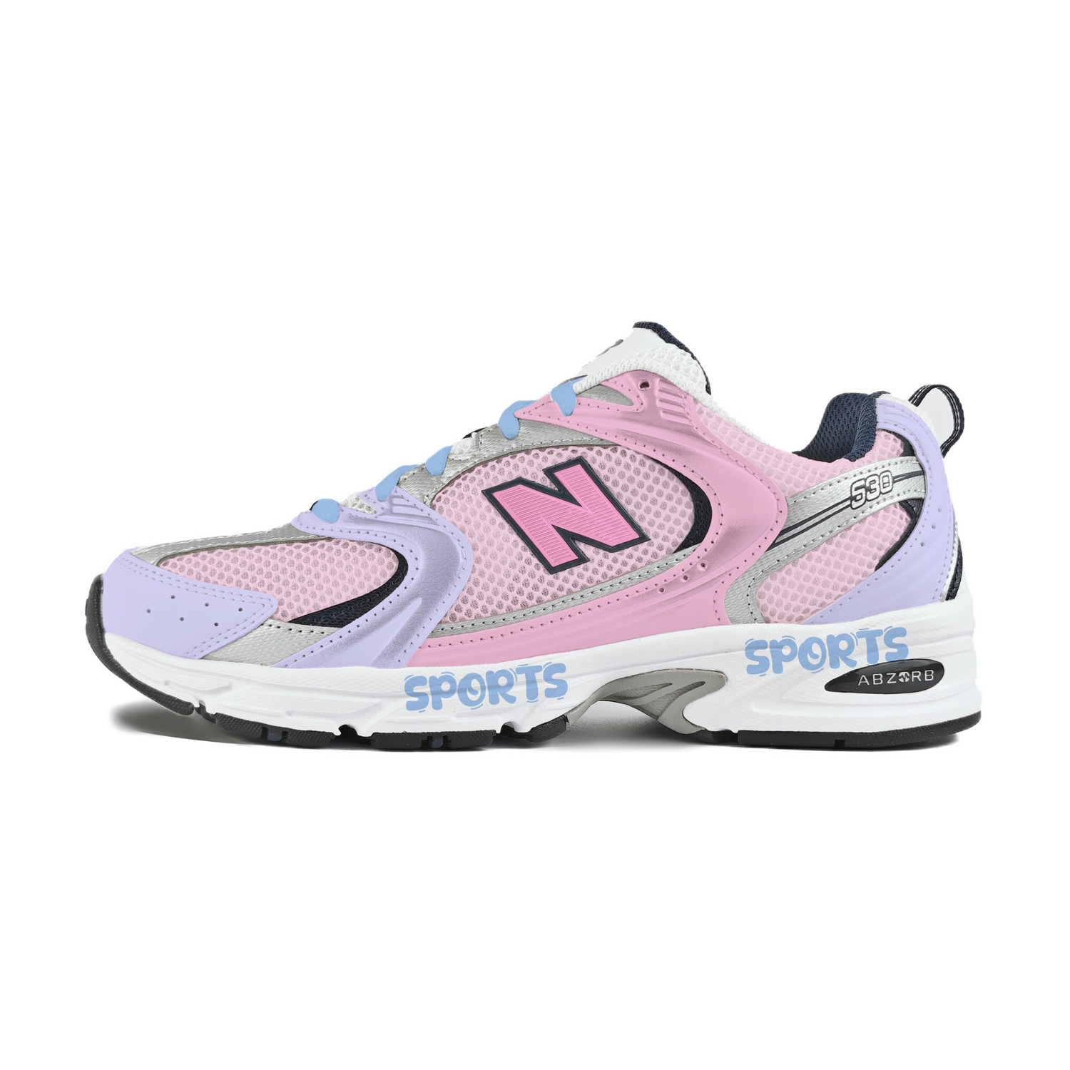 

New Balance Кроссовки для бега NB 530 Abrasion Resistant Low Top Unisex Pink Purple