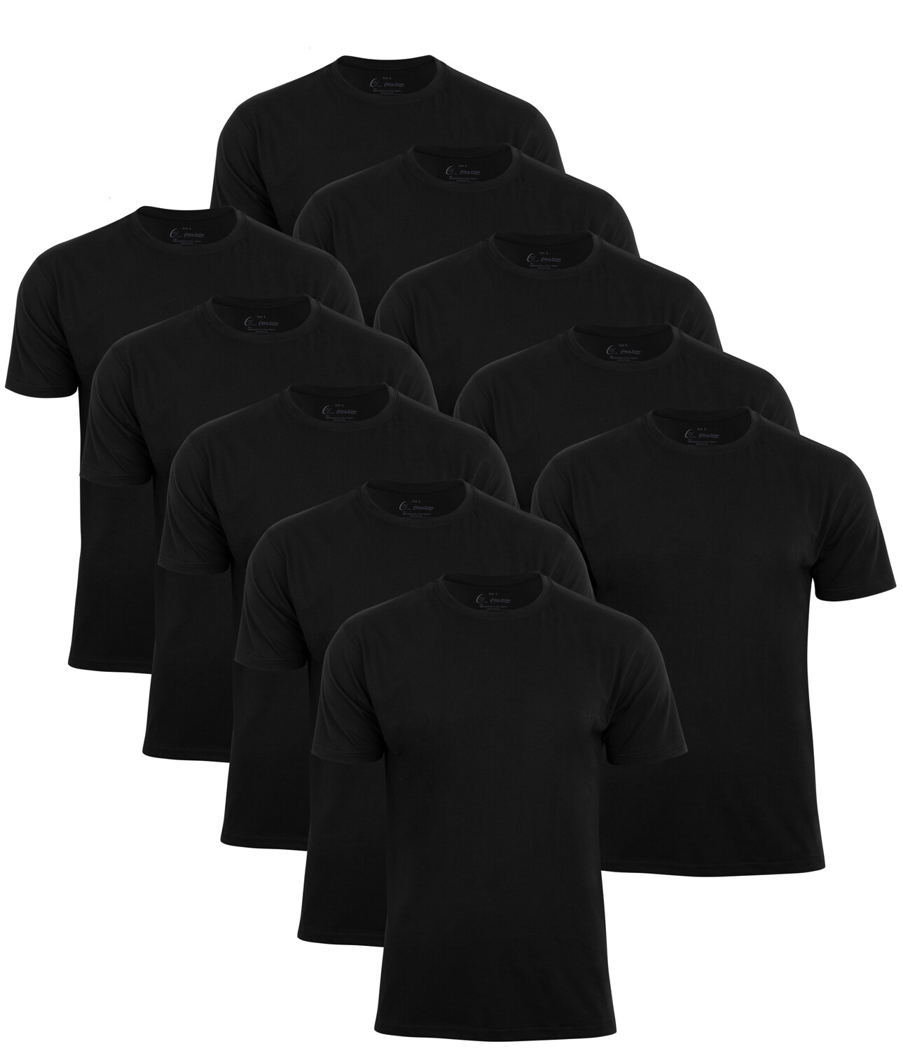 

Футболка Cotton Prime O Neck Tee, черный