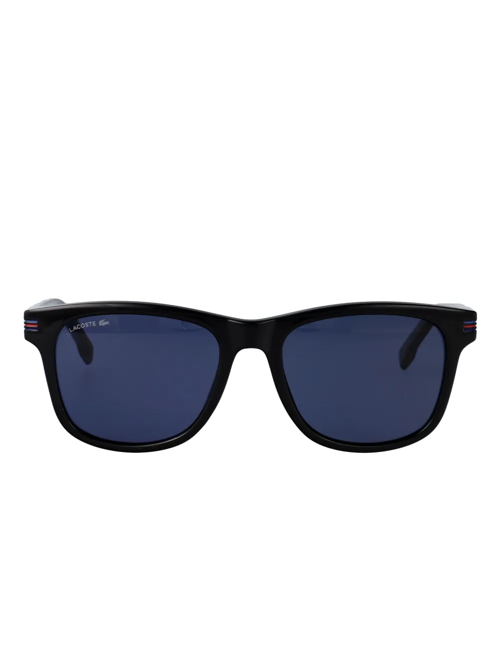 

Солнцезащитные очки в квадратной оправе Lacoste, черный