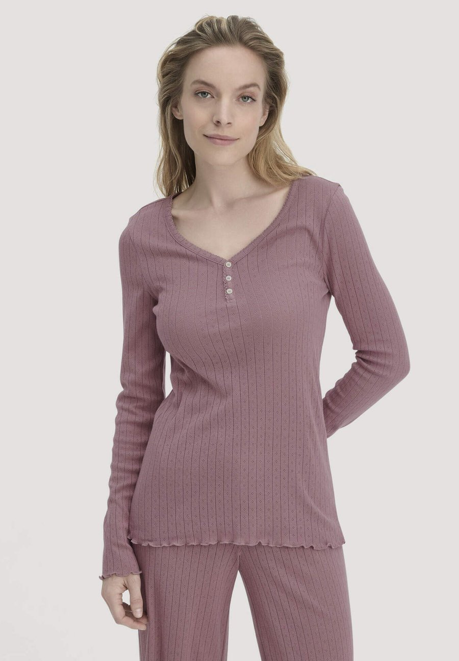 

Пижамный топ Hessnatur Pyjama top, Altrosa/Pink