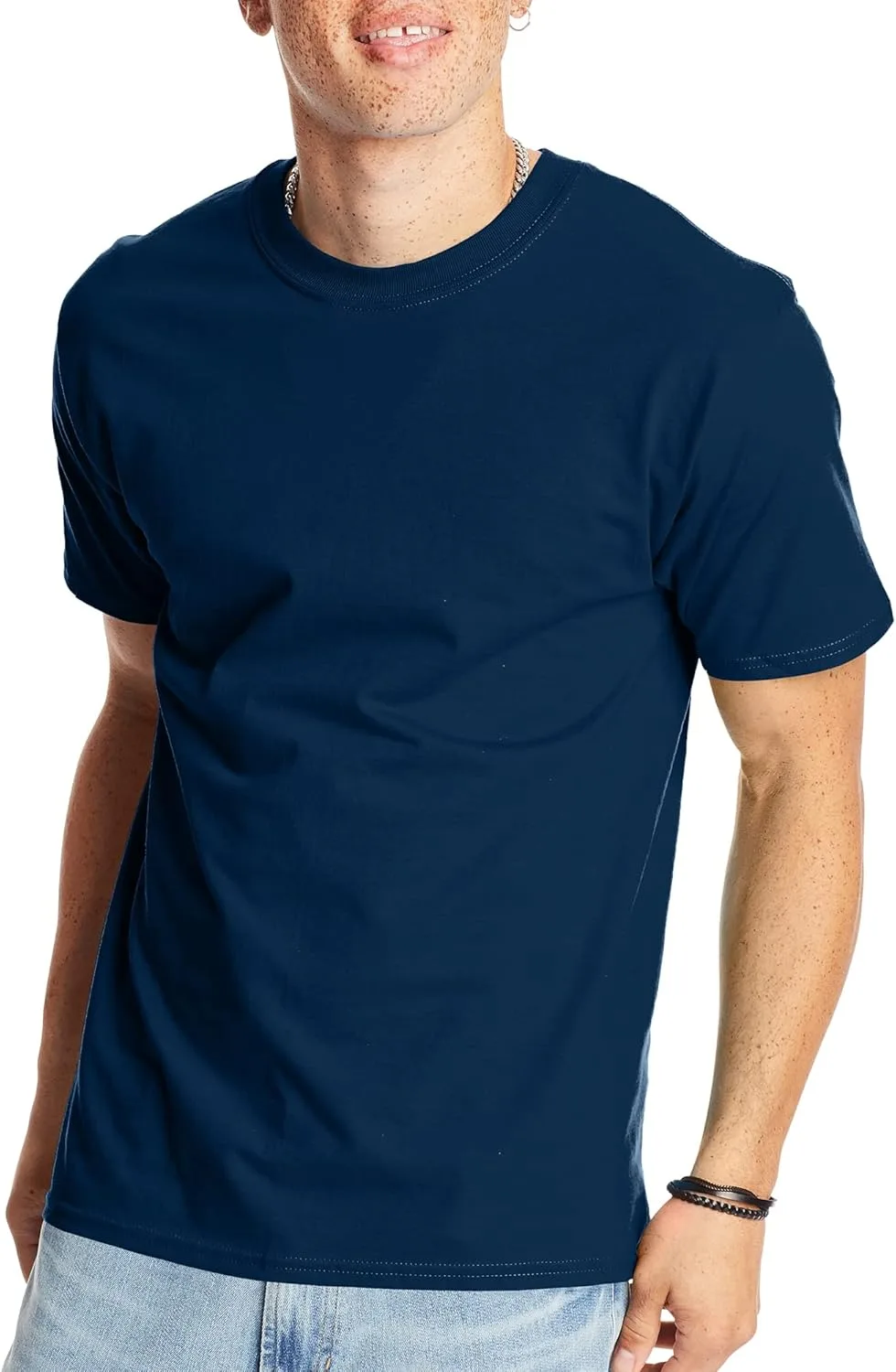 

Футболка Hanes Beefy-t, Heavyweight Cotton, Big & Tall