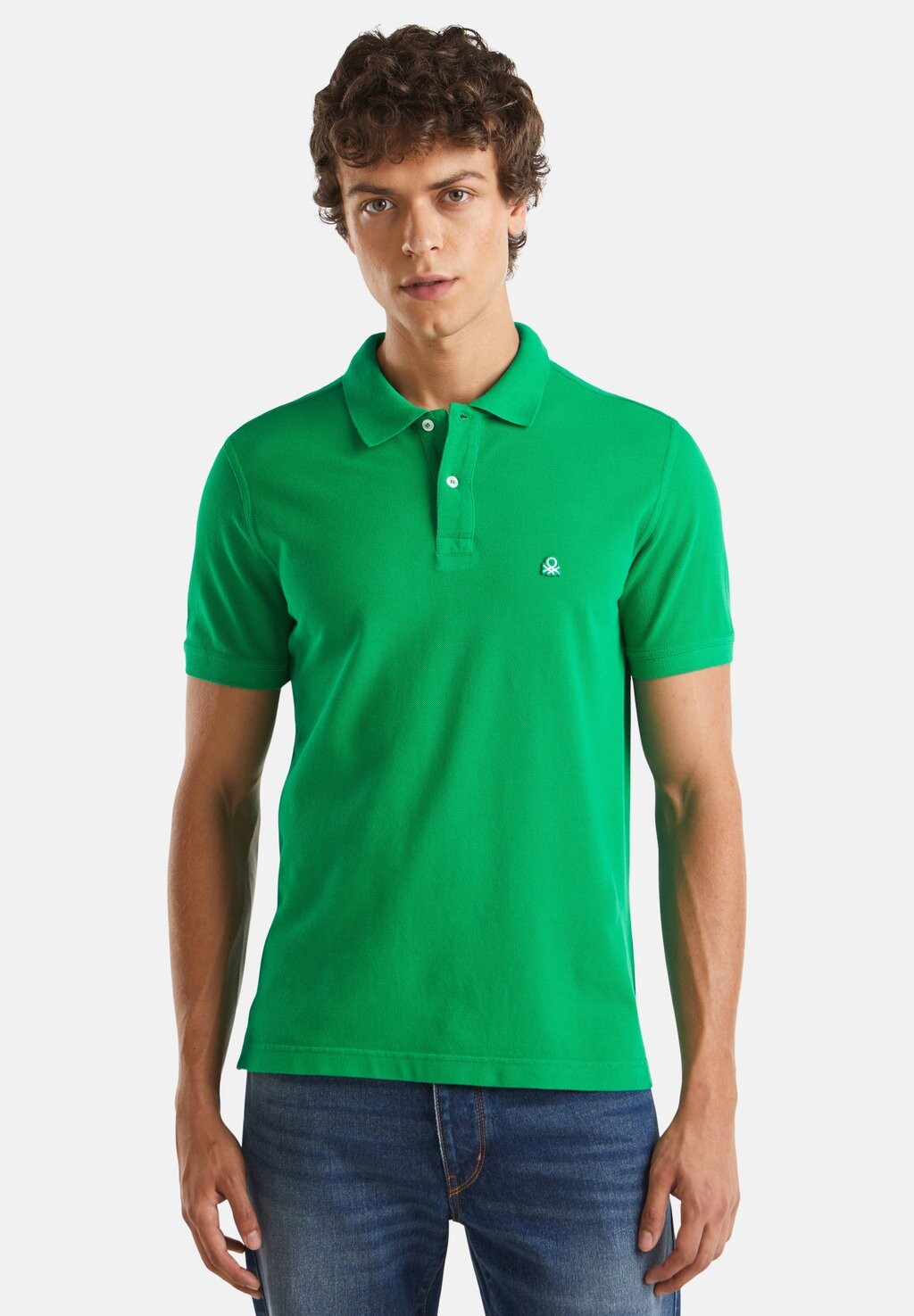 

Рубашка поло REGULAR FIT United Colors of Benetton, зеленый