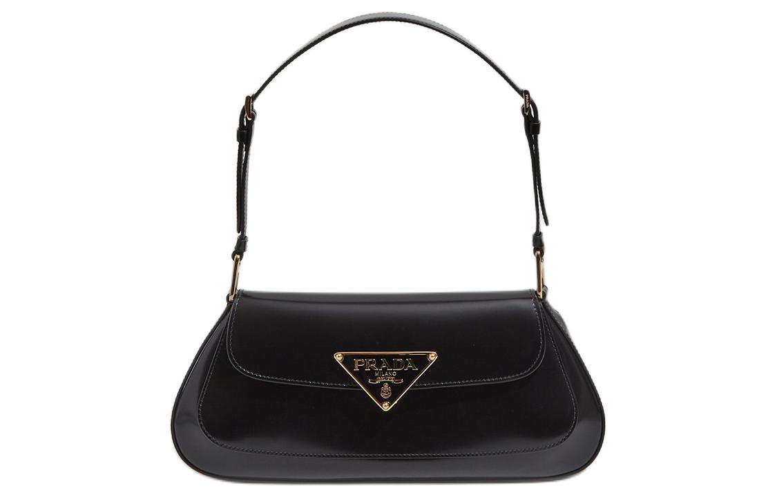 

PRADA Кожаная портативная сумка через плечо