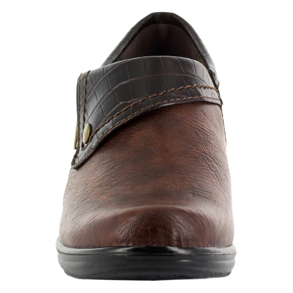 Ботильоны на щиколотке Darcy от Easy Street, tan/brown croco synthetic — фото 3