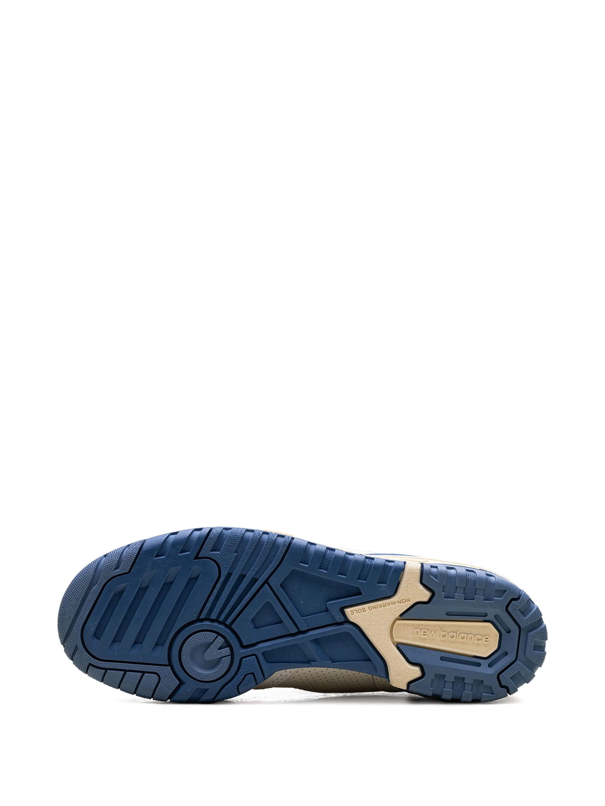 Кроссовки 550 Sea Salt Pack/Blue Agate New Balance, белый — фото 4