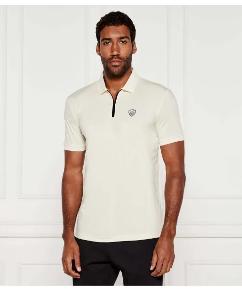 

Футболка поло Slim fit Ea7, белый