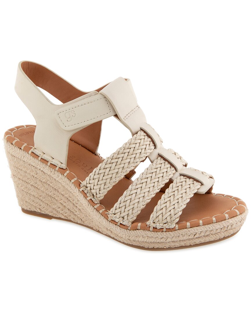 Gentle Souls by Kenneth Cole Capelin Кожаные эспадрильи, Stone Leather