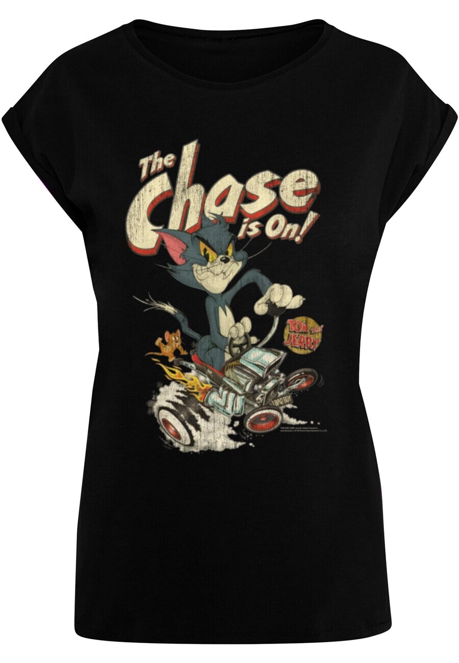 

Футболка ABSOLUTE CULT Shirt Tom and Jerry - The Chase Is On, черный