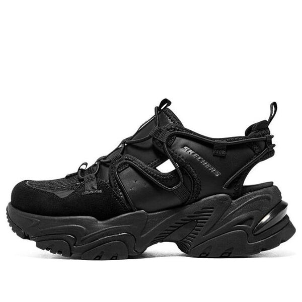 Сандалии d'lites sandals 'black' Skechers, черный