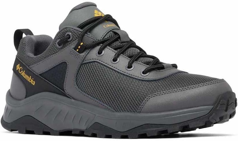 Водонепроницаемые мужские кроссовки Columbia Trailstorm Ascend, 2024 Dark Grey/Golden Yellow — фото 4