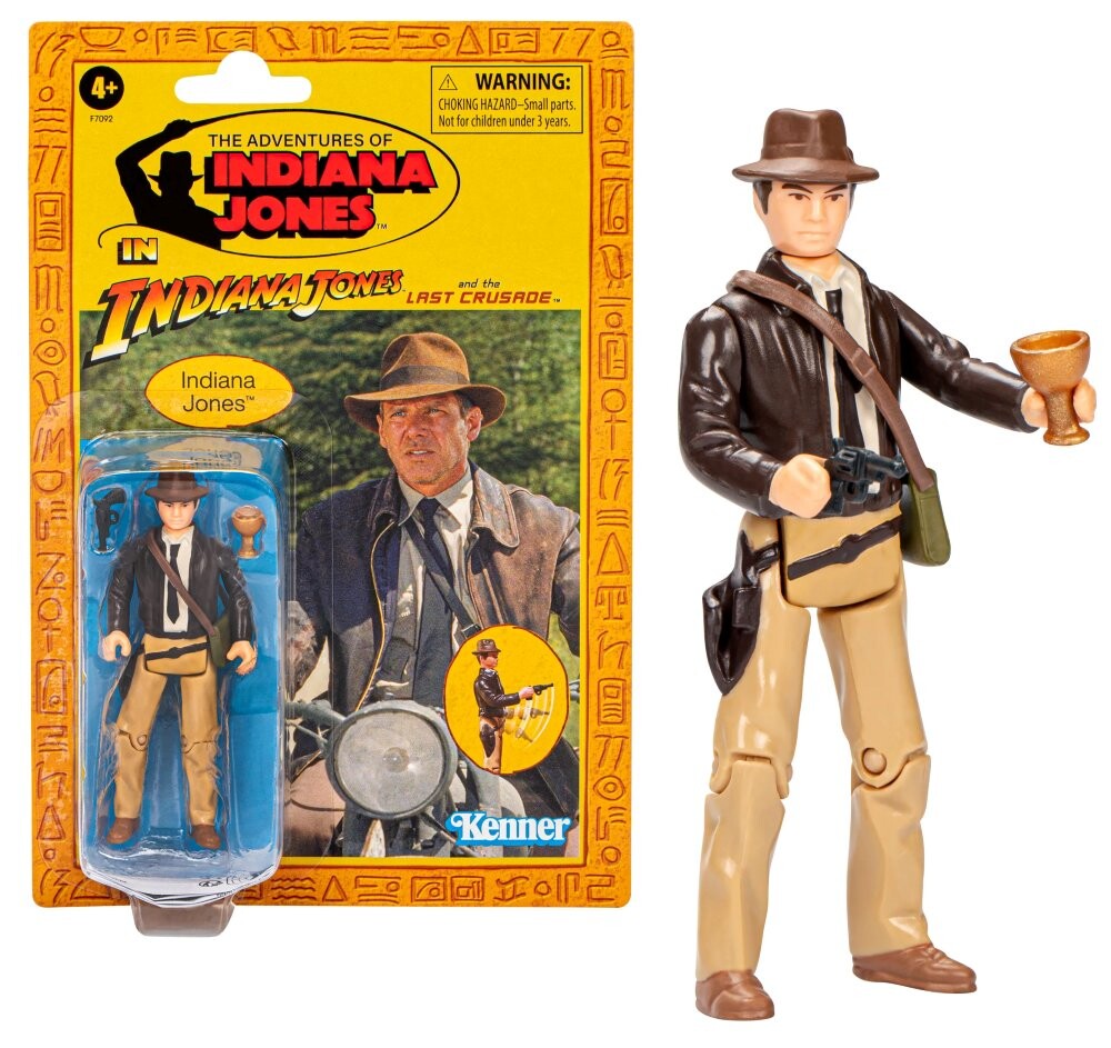 

Индиана Джонс 3 - Индиана Джонс - ретро-статуэтка из коллекции 10 см Hasbro