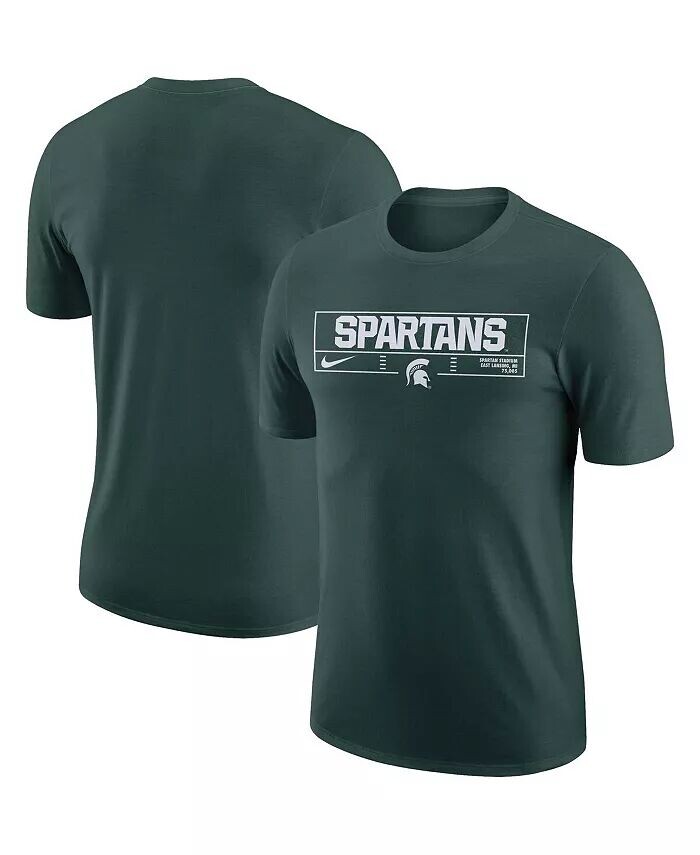 

Мужская зеленая футболка Michigan State Spartans с надписью Stadium Stadium Nike