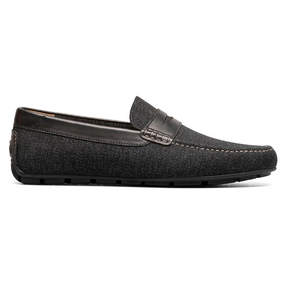Мотовязаные мокасины с пенни-носком Florsheim, черный — фото 2